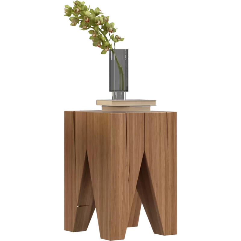 Wooden nightstand
